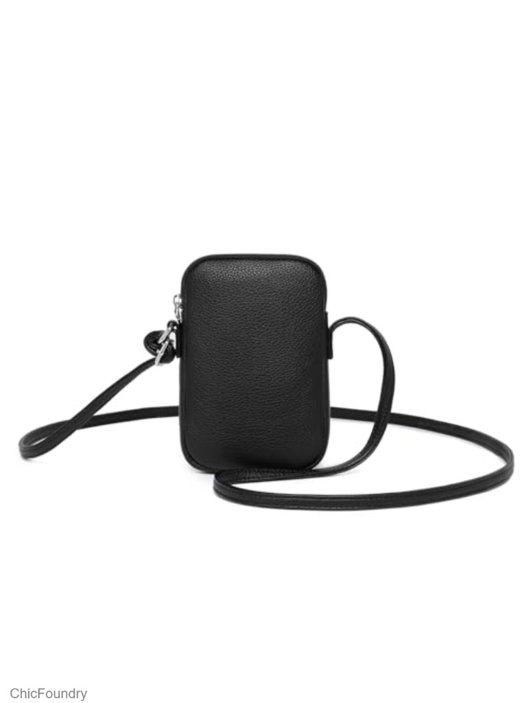 Mini Crossbody Cell Phone Purse For Women Lightweight Shoulder Wallet With Card